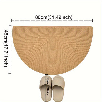 Boho handvävd badmatta – Perfekt för ditt badrum eller entré