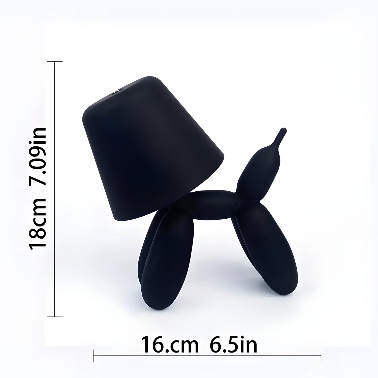 BrightPaws Lampa – USB-laddning Ballonghund Touch LED Bordslampa