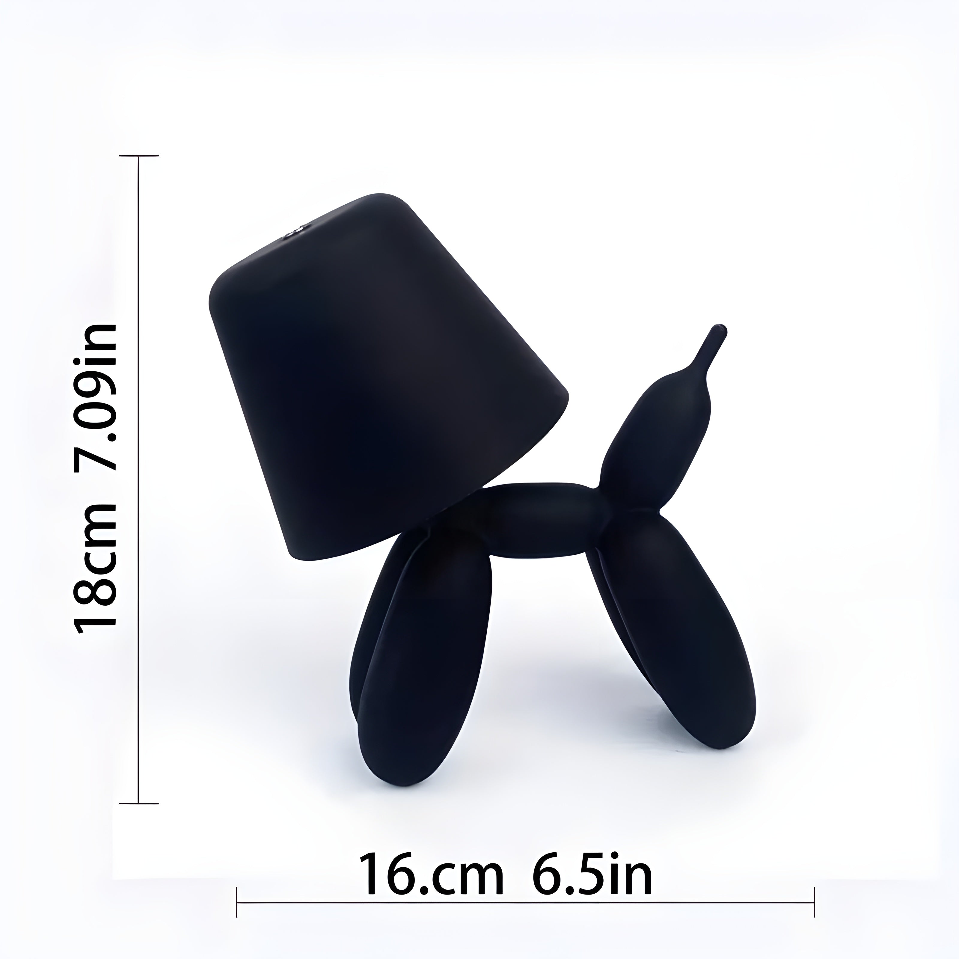 BrightPaws Lampa – USB-laddning Ballonghund Touch LED Bordslampa