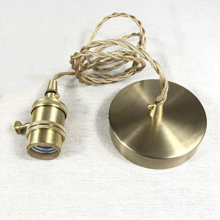 Cylinder Glass Pendant Light | Vintage Elegance | Justerbar Höjd 59" | Varm Glöd för Moderna Hem | Brick by Brick