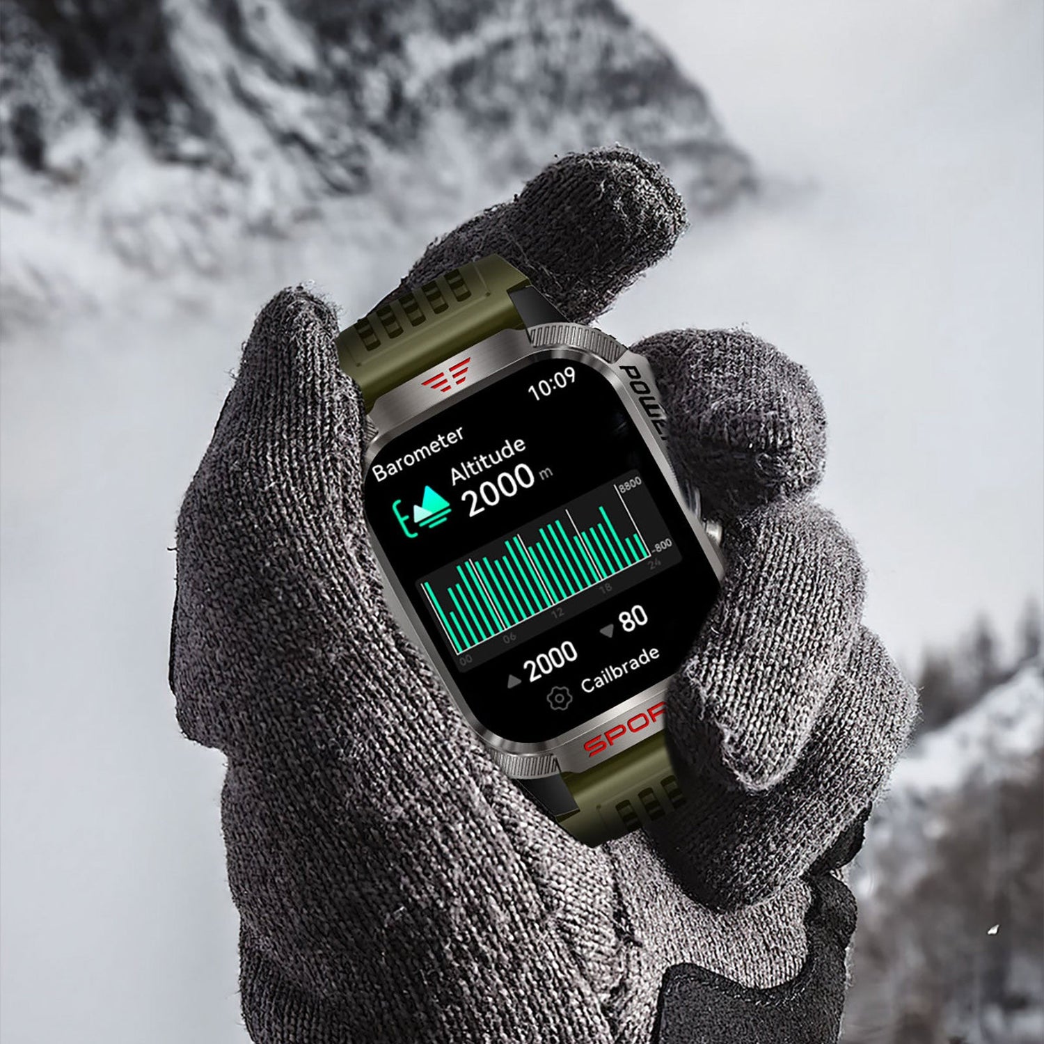 Indestructible Smart Watch för Fitness Spårning