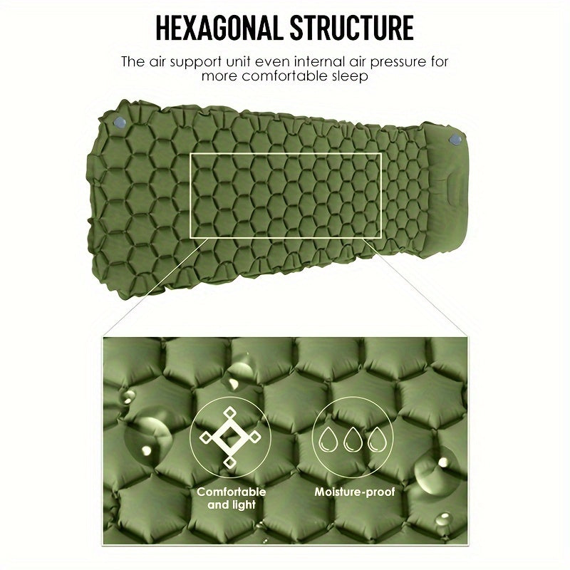 Carvallo Aerovent Trail | Uppblåsbar & Ultralätt | 192 × 58 × 6 cm | Med cellstruktur & TPU-beläggning