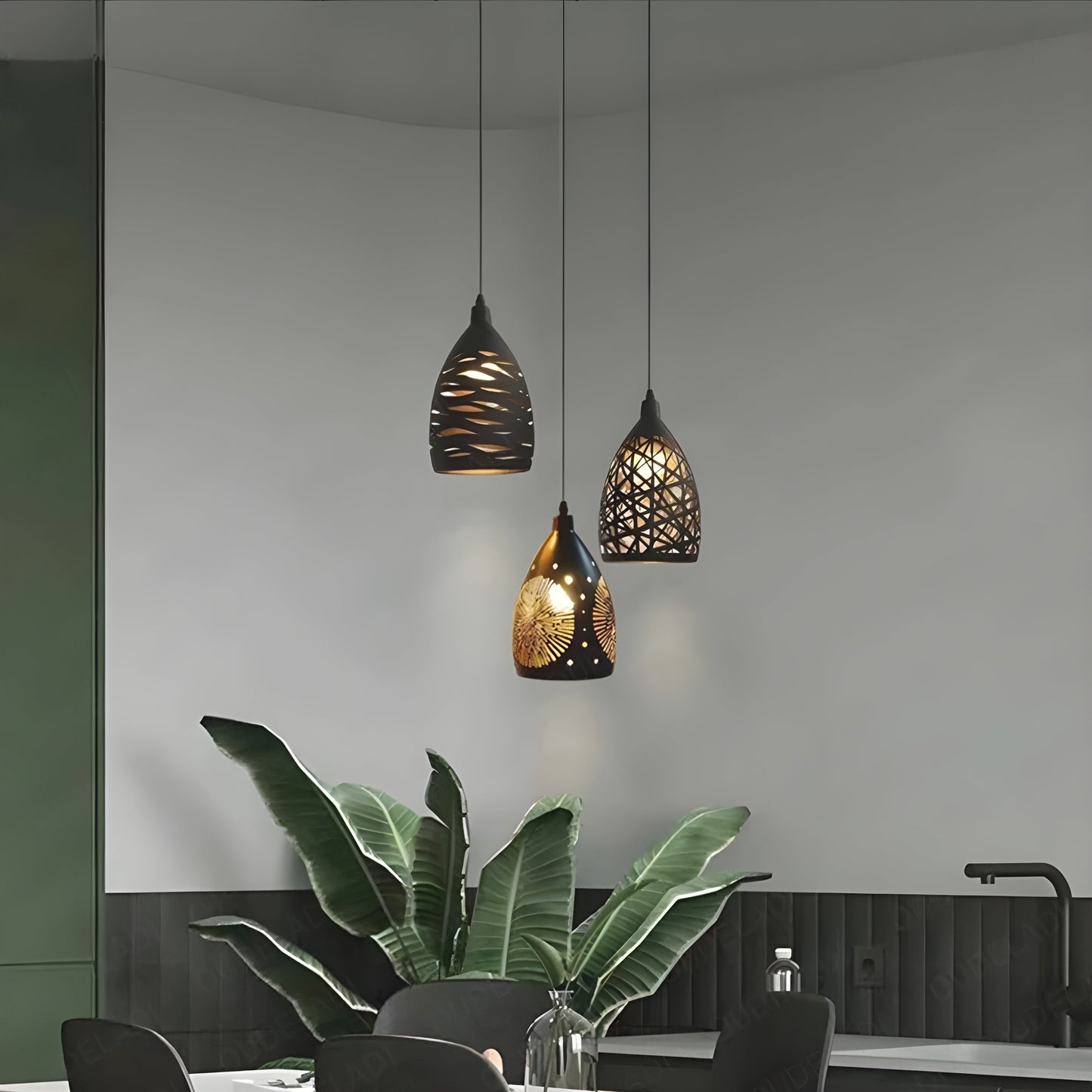 LoftWeave Light - Modern metallbur hängande lampan