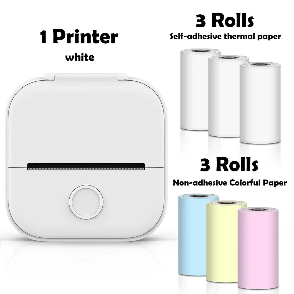 Portabel Mini Skrivare - Den Snabba Fotoprinter