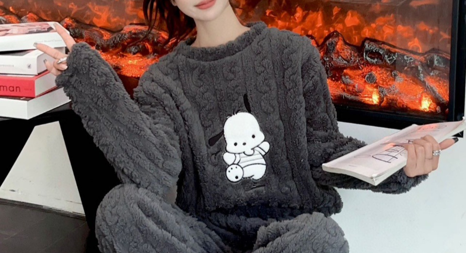 Carvallo – Fleece-Pyjamas för damer