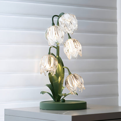 BellBloom - Elegant Bellflower LED Bordslampa