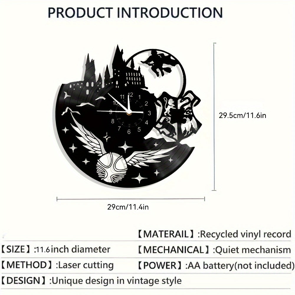 Hogwarts Väggklocka – För en magisk känsla i ditt utrymme