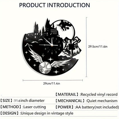 Hogwarts Väggklocka – För en magisk känsla i ditt utrymme