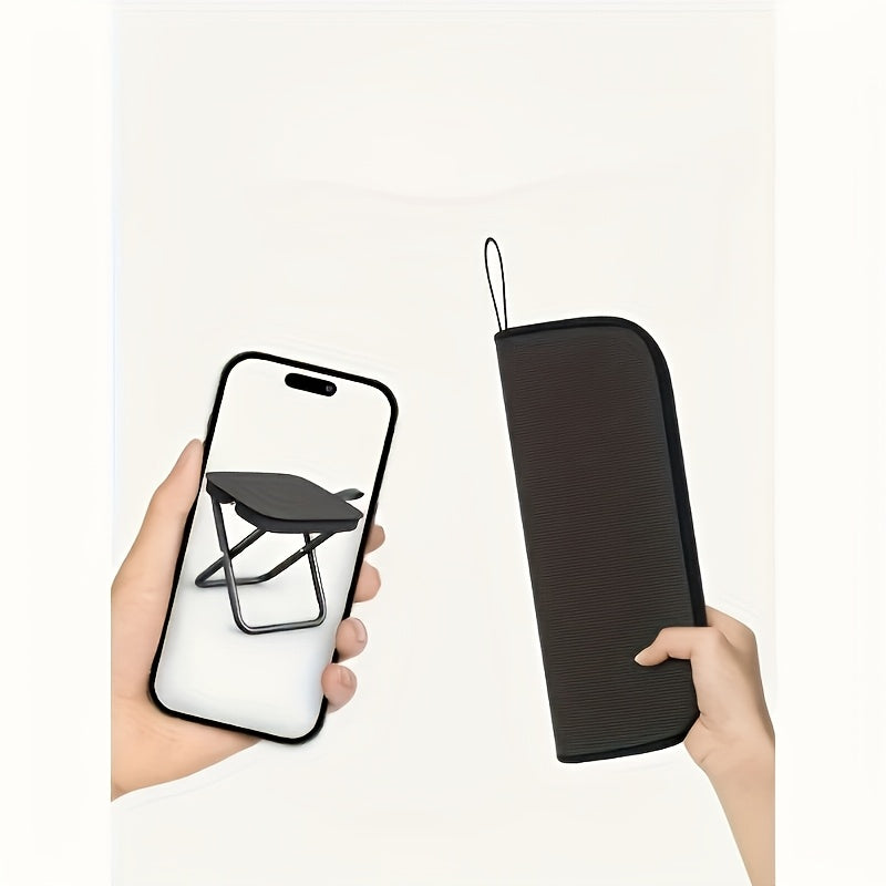 Carvallo Campilo Compact | Med bärhandtag | Robust stålram | 28,5 × 26,5 × 23 cm (ihopfällt)