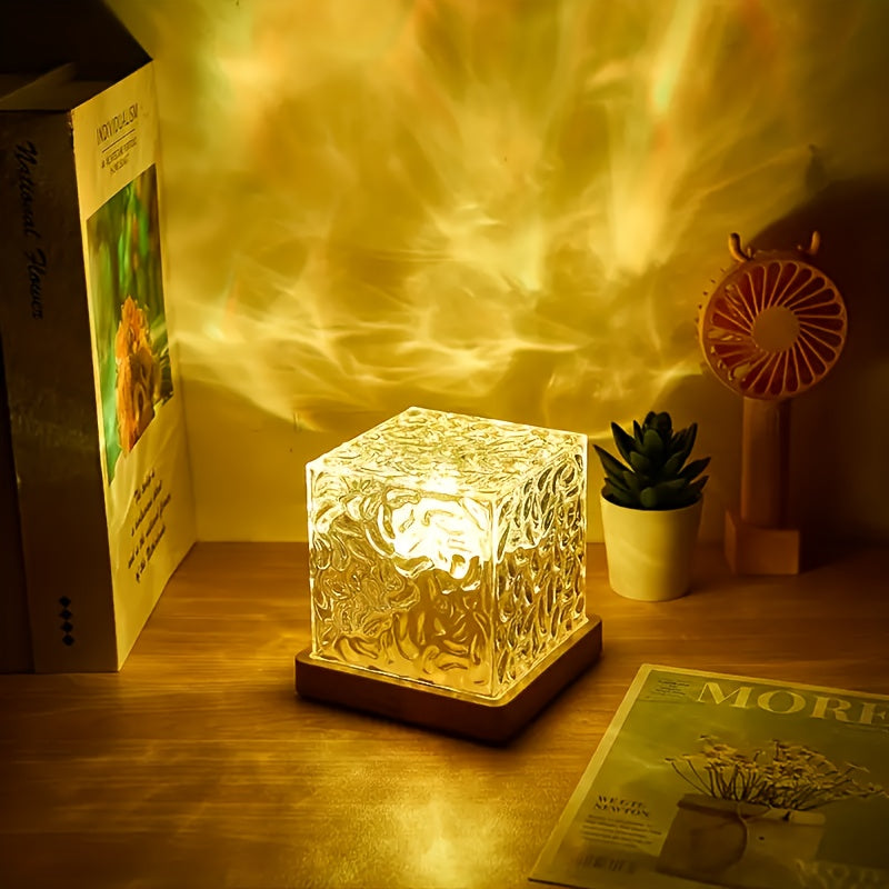 LumiGlow - Acryl USB Nattlampa med Touch Control