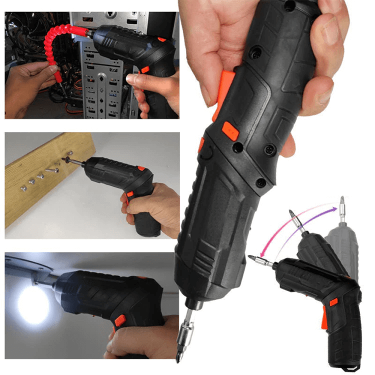 48-i-1 batteridrill-set - Kompakt och flexibelt hemmaprojekt elverktyg