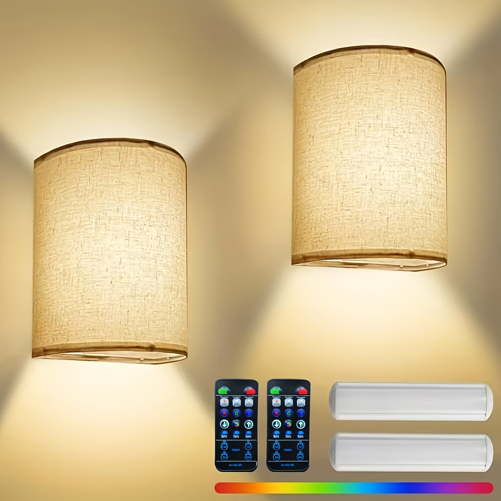 Magnetisk Vägglampa Set - Atmosfärisk Belysning i Alla Rum