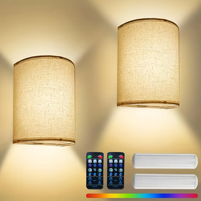 Magnetisk Vägglampa Set - Atmosfärisk Belysning i Alla Rum