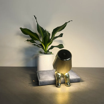 LuminAura - LED Bordslampa med Uppladdningsbart Batteri och Dimmbar Färgtemperatur