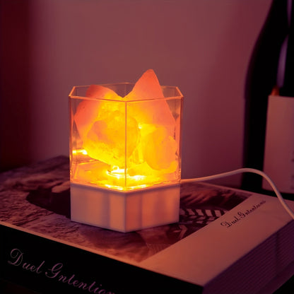 Zoutlampa - Himalaya Nattlampa med USB-anslutning