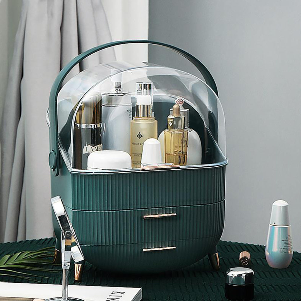 Makeup Storage Organizer med lådor - Kosmetisk bordsskåp