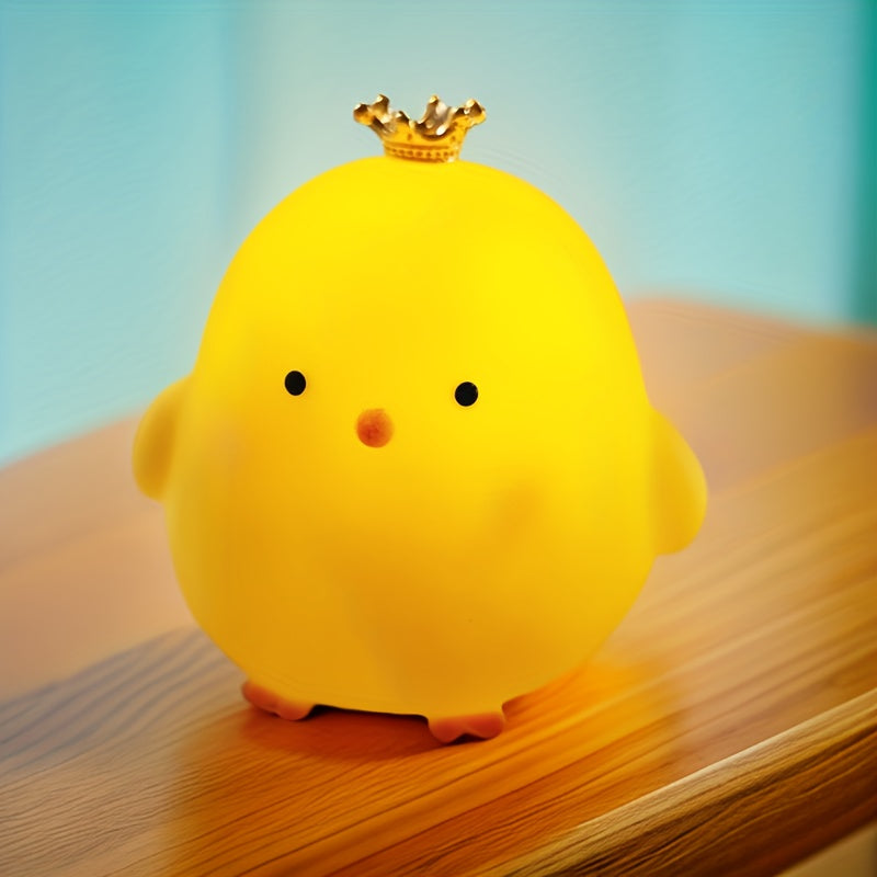 CharmingChicken - Mjuk Nattlampa med Batteri