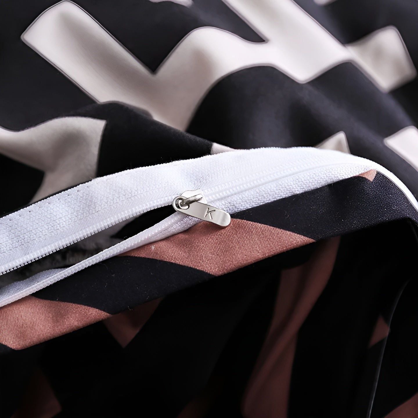 PlushDream Beddings - Lyxiga svarta sängkläder