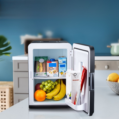 Mini Kylskåp Bärbar Tyst Dryck Kylare 15L