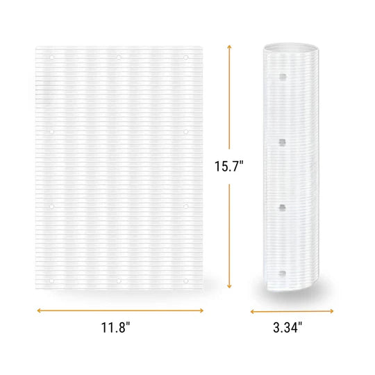 Ekorre Baffle för Träd &amp; Stångar – 6-Pack Sköld Set