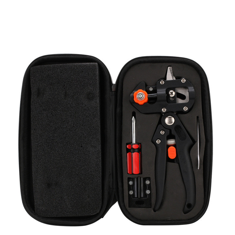 Graft- och beskärningsverktygs-set för exakt växtförädling