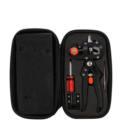 Graft- och beskärningsverktygs-set för exakt växtförädling