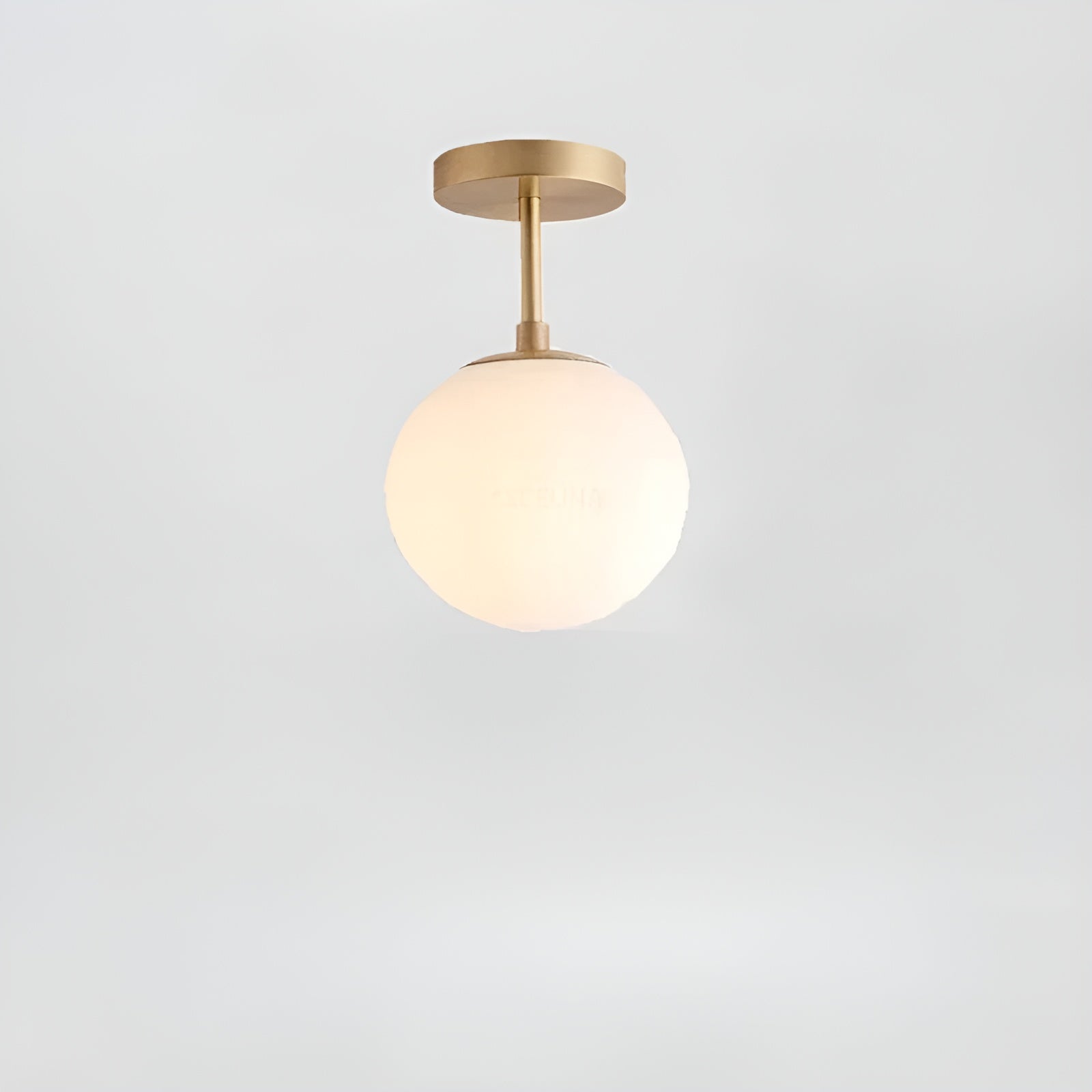 LED-taklampa i glas – Nordisk design | För vardagsrum &amp; sovrum