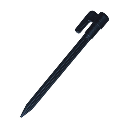 Plastplast tältspikar med krokar – Camping jordspikar för presenningar och tarp