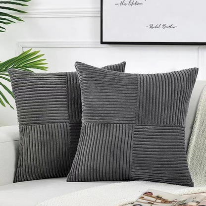 Rustik Cordyrupp Kuddöverdrag