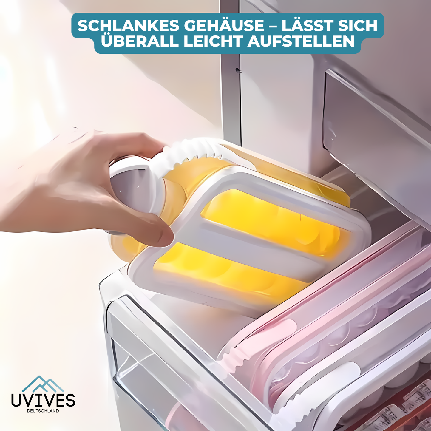 Carvallo – Den stiliga glasskule-maskinflaskan!