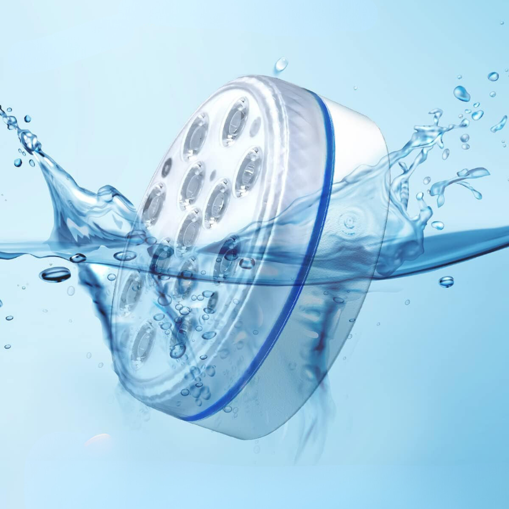 RoyaleGlow Färgglada Nedsänkbara LED Poolfestljus