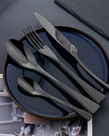 Élan Luxe – Fint Bestickeset med Tidlös Elegans för en Stilig Dukning