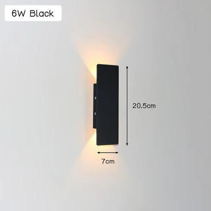 LED-Utevägglampa Aluminium – Väderbeständig &amp; dekorativ för trädgård och terrass