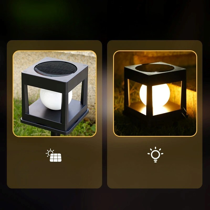 EverGlow Light – Vattentät solstolpe lampa