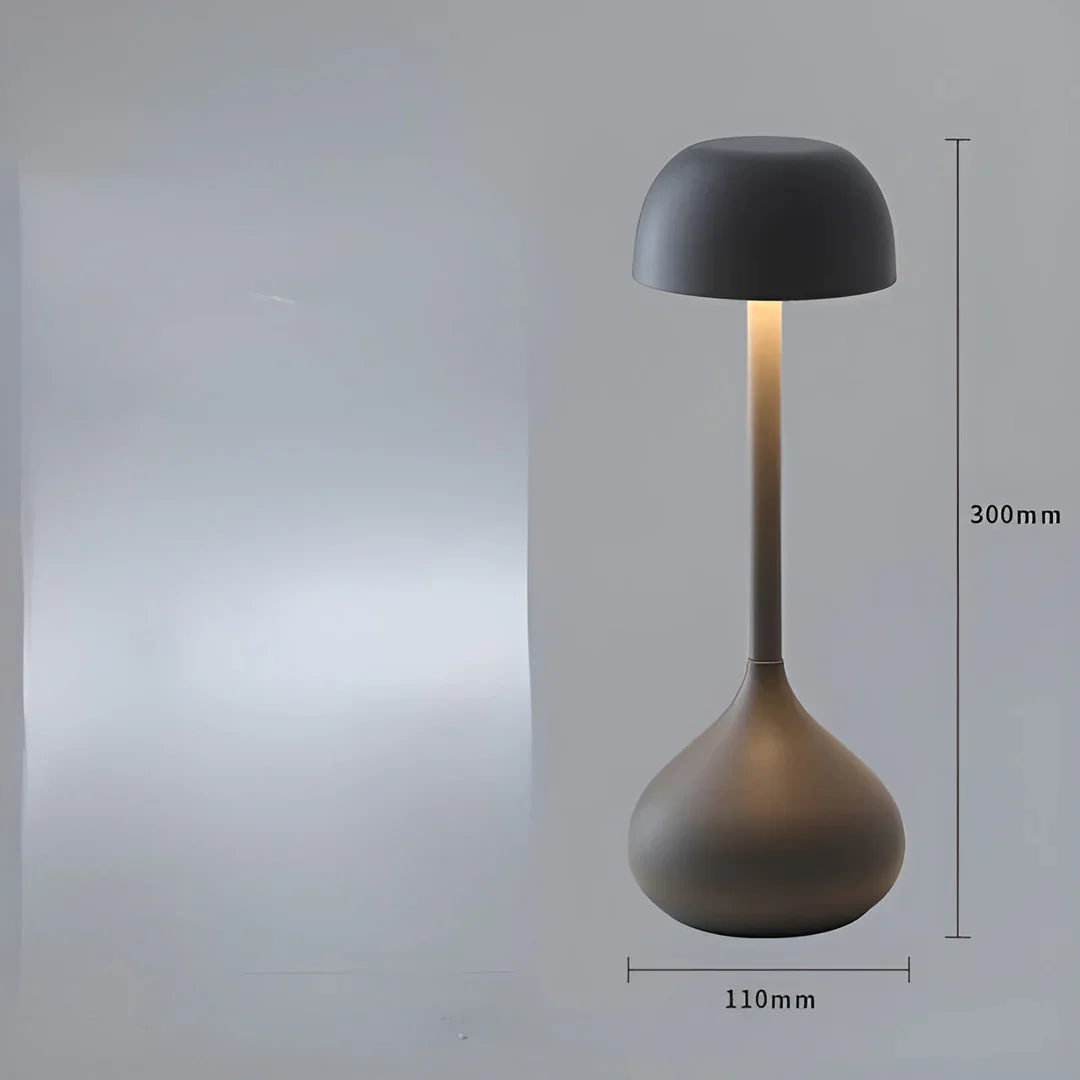 Trådlös dimbar svampbordslampa