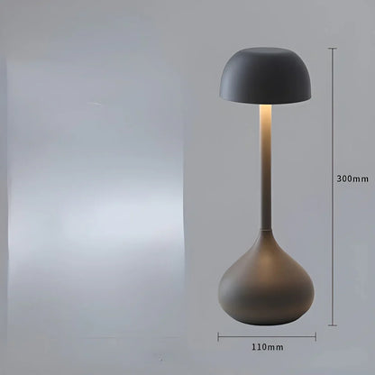 Trådlös dimbar svampbordslampa
