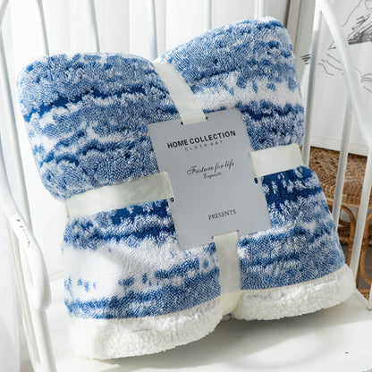 Elegant Seraphina Velvet Sherpa Filten