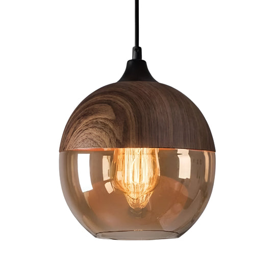 ModiGlass Light - Modern trädlampa i tonat glas