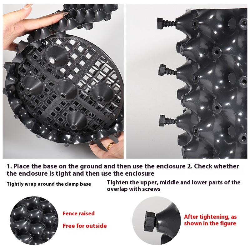 Rotkontrollapparat för växter och landskapsdesign för att främja hälsosam tillväxt