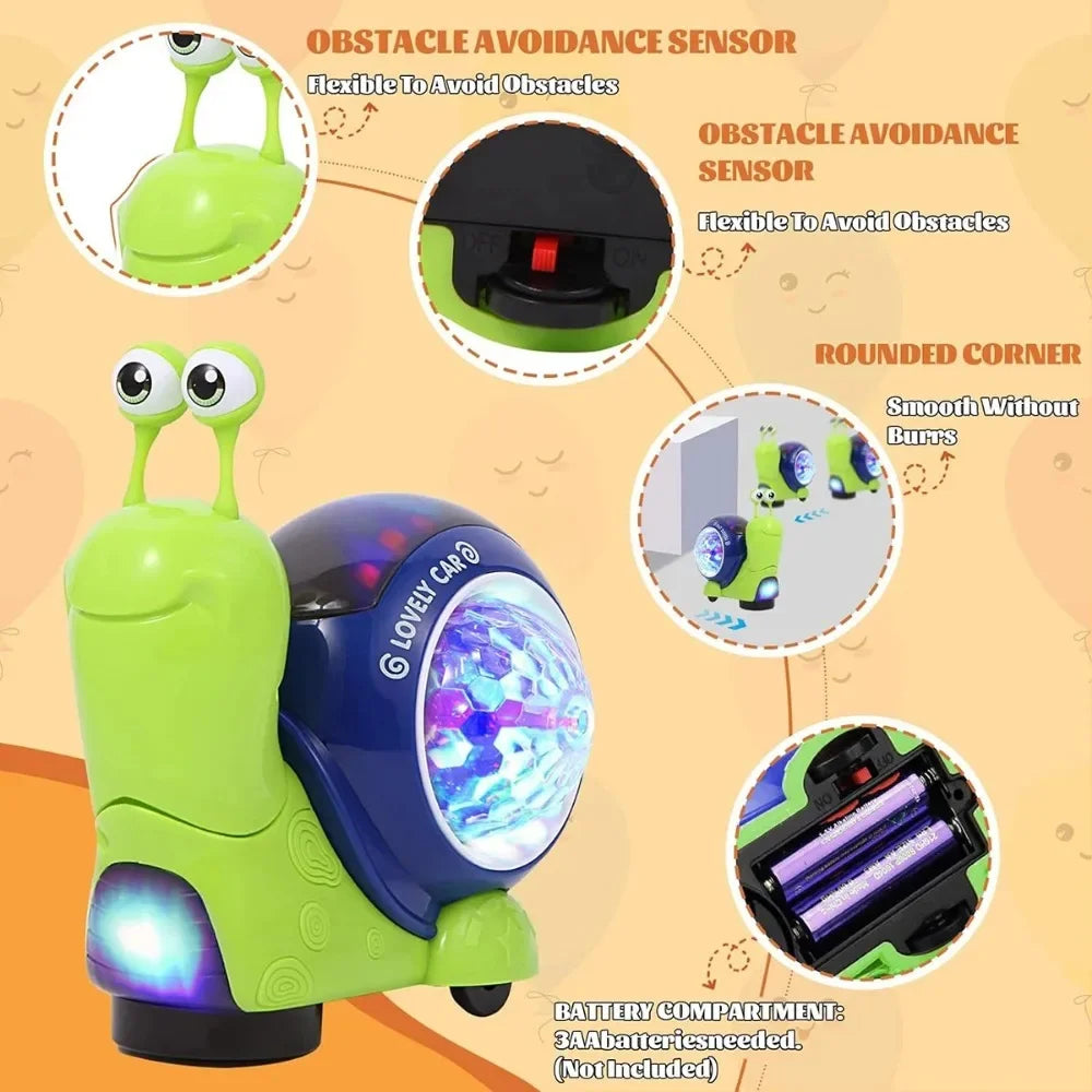 Snail Baby Sensorisk Leksak