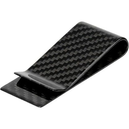 Elegant rostfritt stål korthållare &amp; penningklämma - 2-pack