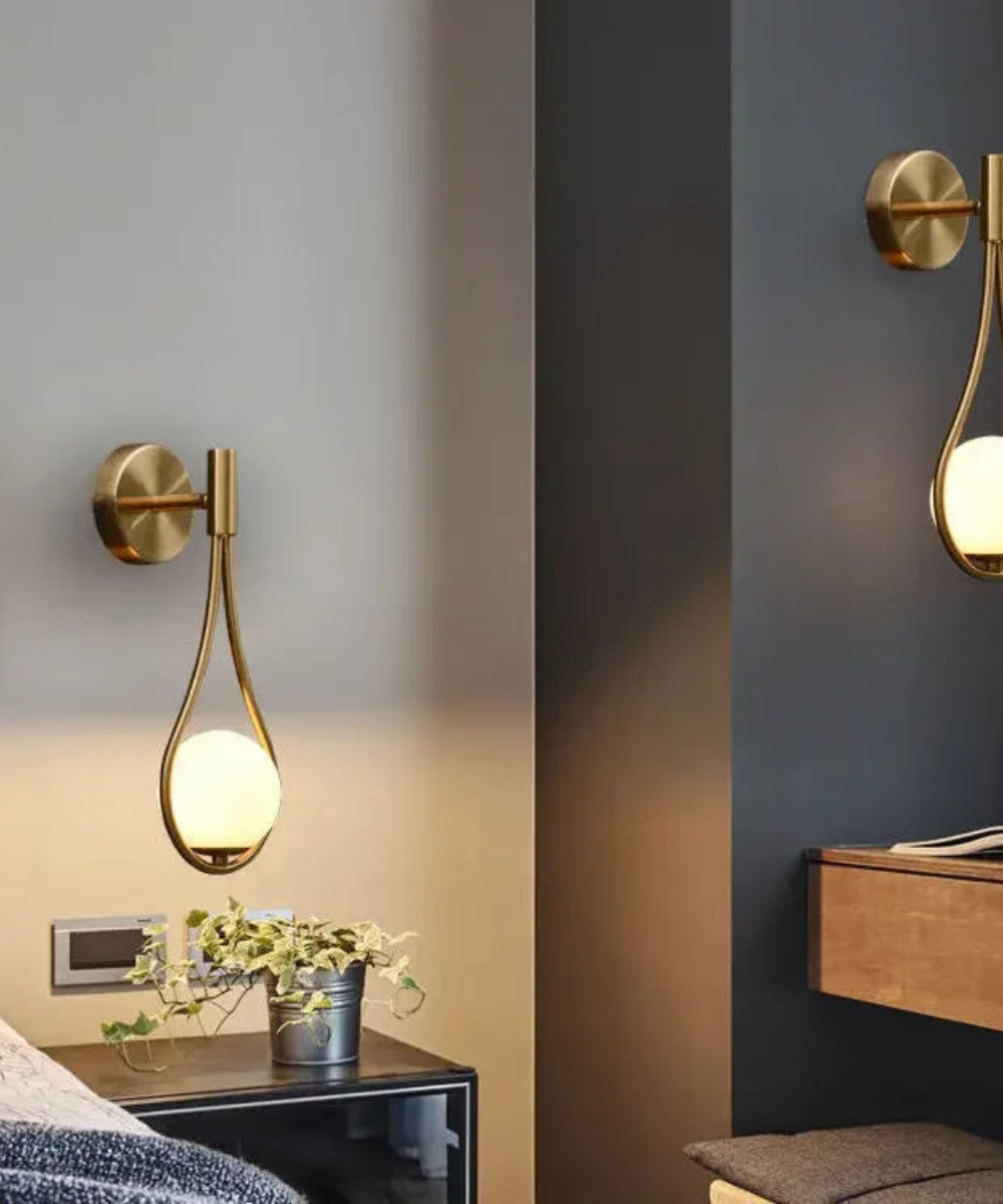 LuminSphere™ - Mid-Century Vägglampa