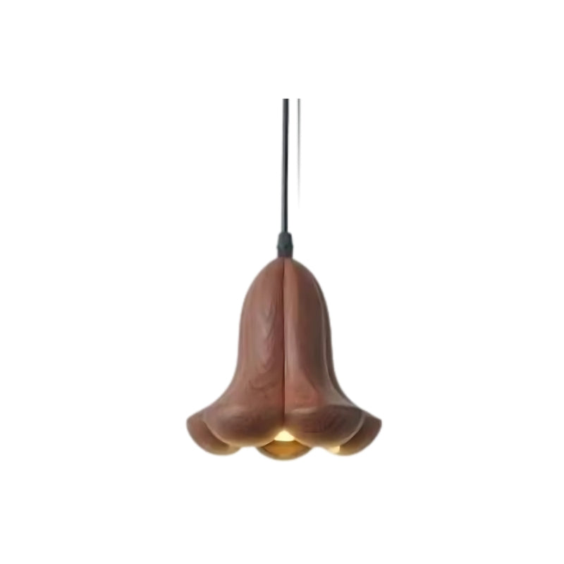 NatureGlow – Elegant klockformad pendellampa för mjukt ljus