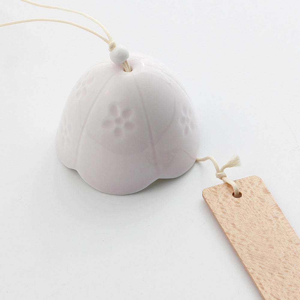 SakuTone – Sakura blomsterträdgårdsklocka för lugn upphängning