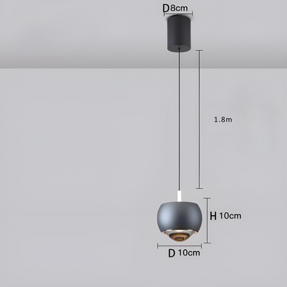 OrbitGlow Lampa - Modern LED Pendellampa