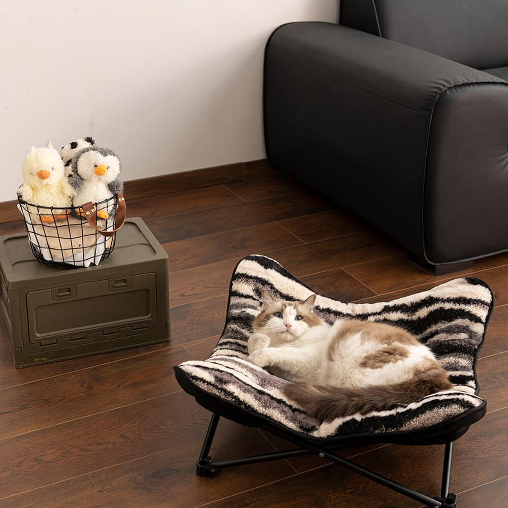 Bärbar upphöjd hundsäng Fällbar Andningsbar Polyester för inomhus- och utomhusbruk