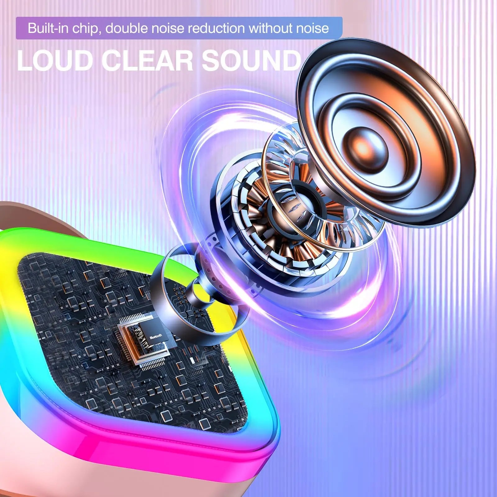 Högtalare med mikrofonsats