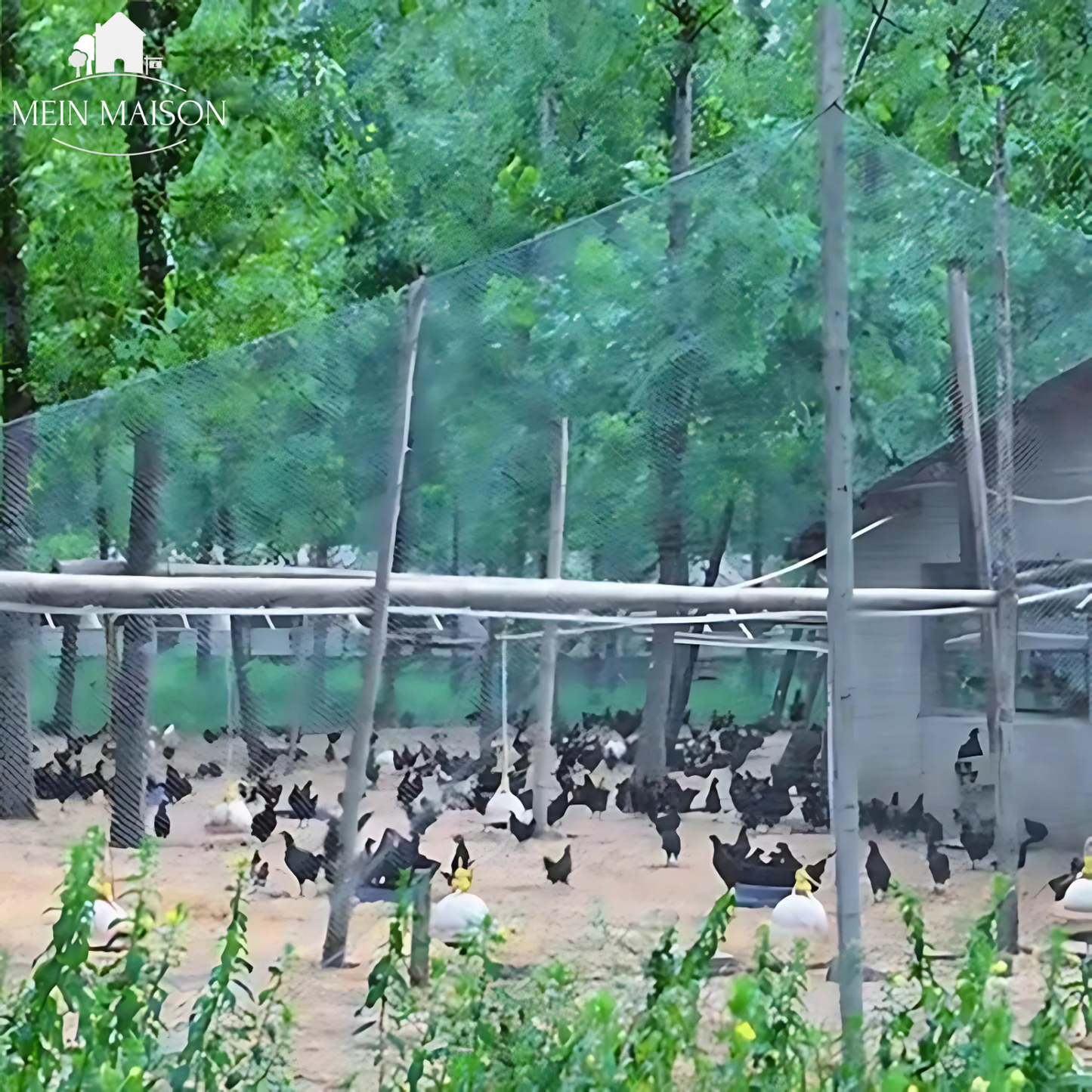 Carvallo Pro Trädgårdsnät | UV-beständigt & Rivtåligt | Mångsidigt växtskydd | Finns i önskad storlek