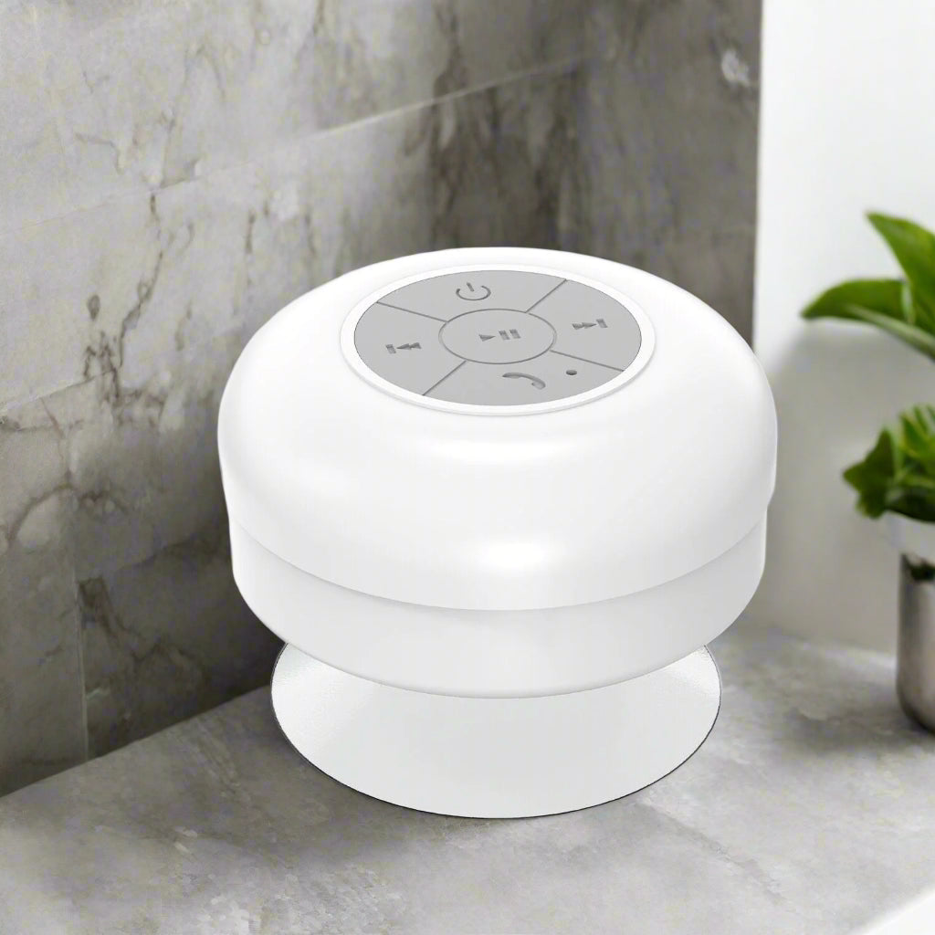Luxora Vattentät Bluetooth Duschhögtalare med Sugkopp