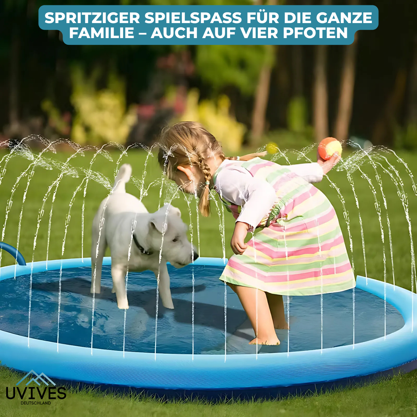 Carvallo – Somrig vattenkul för hundar och barn